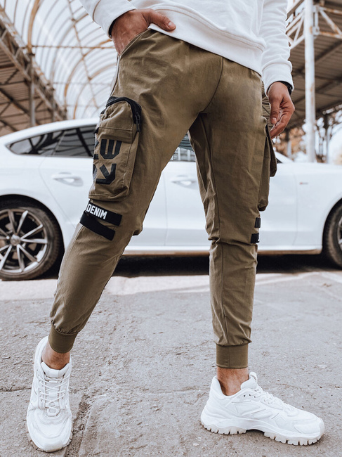 Herren Cargohosen Farbe Beige DSTREET UX4308