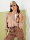 Damen Bomberjacke VERPI Farbe Beige DSTREET TY4297