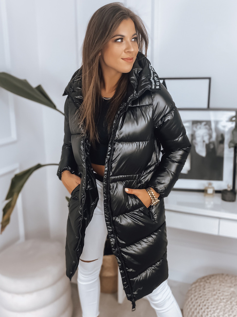 Damen Gesteppt Mantel/Jacke ALINE Schwarz Dstreet TY3012