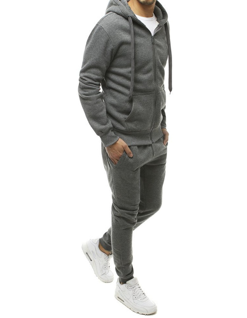 Herren Trainingsanzug dunkelgrau Dstreet AX0379