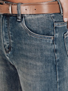 Damen Jeanshose mit weitem Bein blau Dstreet UY2788