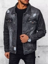 Herren Jeansjacke Farbe Grau DSTREET TX4369_1