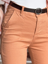 Damen Slim Fit Hose mit Gürtel TAIRONIK brick Dstreet UY2543