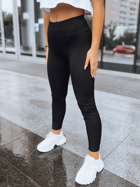 Damen Leggins JUST Farbe Schwarz DSTREET UY1585