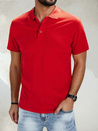 Herren Poloshirt rot Dstreet PX0515