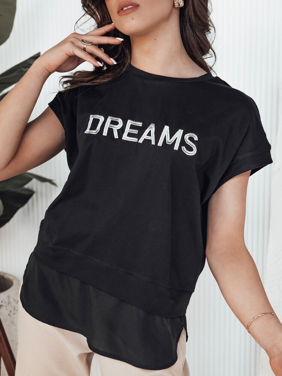 Damen DREAMY T-Shirt schwarz Dstreet RY2523