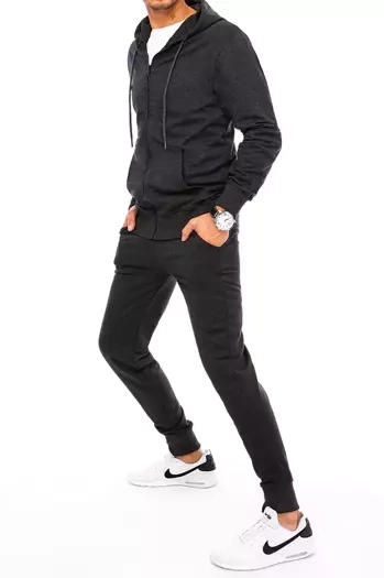 Herren Trainingsanzug Dunkelgrau Dstreet AX0536
