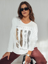 Damenbluse in Übergröße MODEZINE weiß Dstreet RY2689