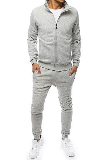 Herren Trainingsanzug Hellgrau Dstreet AX0228