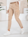 Damen Cargohose CARGOIF hellbeige Dstreet UY2712