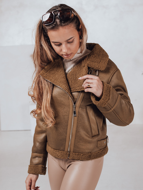 Damen SOFTSTILL Wildlederjacke mit Schafsfell Dstreet TY4747