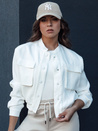 Damen-Bomberjacke PRIEV weiß Dstreet TY4305