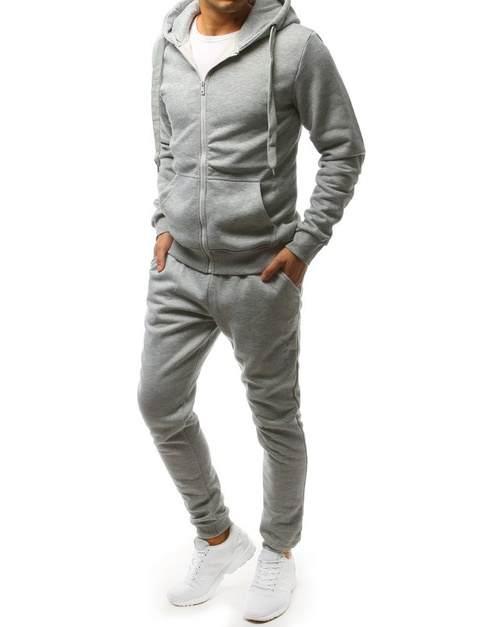 Herren Trainingsanzug Hellgrau Dstreet AX0381