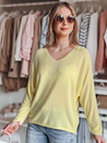 Damen Pullover in Einheitsgröße NORVAN lemon Dstreet MY2456