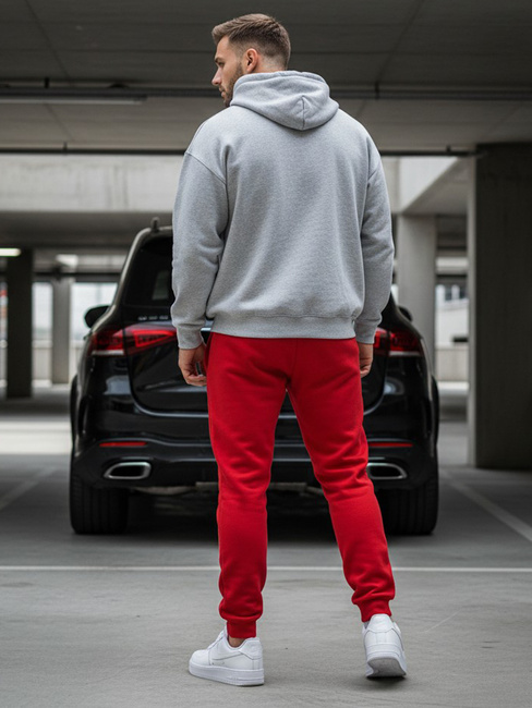 Herren Sporthose rot Dstreet UX2711