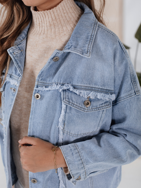 Damen Jeansjacke DENZARIA blau Dstreet TY4905