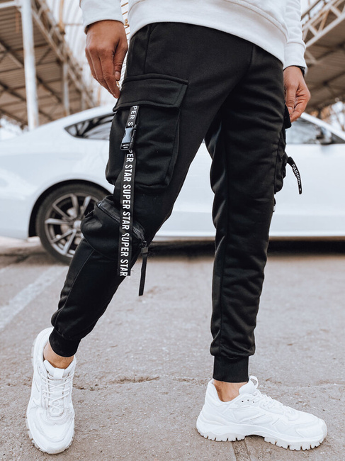 Herren Cargohosen Farbe Schwarz DSTREET UX4203