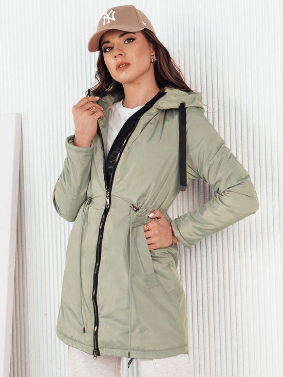 Damen Parka VERCHA Farbe Grün DSTREET TY4262