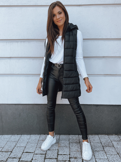 Damen Weste BETHY Schwarz Dstreet TY2252