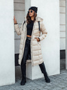 Damen Stepp-Winterjacke mit Kapuze MENSI beige Dstreet TY4585