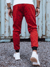 Herren Jogginghose rot Dstreet UX4442