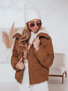 Damen Winterjacke TRENDYGLAM braun Dstreet TY4360