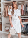 LOVE ME MIDI Midi-Hemdkleid weiß Dstreet EY2595
