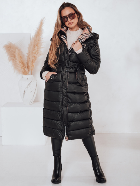 Damen Wintermantel SPRUCE Farbe Schwarz DSTREET TY4001