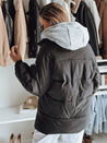 Damen Winterjacke SPACE Farbe Schwarz DSTREET UX4070