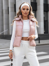 Gesteppte Sportweste für Damen OSHE rosa Dstreet TY3705