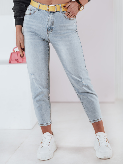 Damen Denim Mom Fit Hose JEANMOMENT Dstreet UY2358