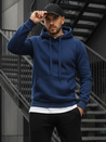 Herren Kapuzenpullover dunkelblau Dstreet BX4684