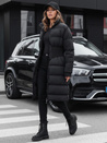 Lange Damen Winter Steppjacke FABWARM schwarz Dstreet TY4620