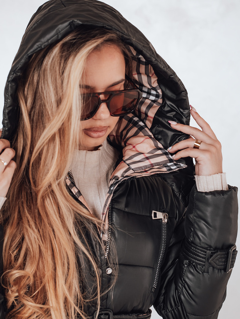 Damen Wintermantel SPRUCE Farbe Schwarz DSTREET TY4001