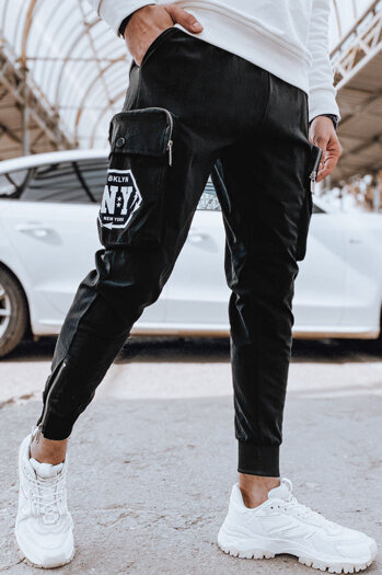 Herren Cargohosen Farbe Schwarz DSTREET UX4309