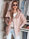 Gesteppte Damen-Übergangsjacke in Übergröße PUFFILOF rosa Dstreet TY4854_1