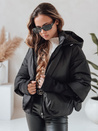 MISSLAYER Damen Winterjacke mit Kapuze schwarz Dstreet TY5034