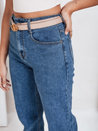 Blaue Damenjeans mit weitem Bein Dstreet UY2770