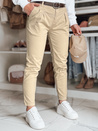 Damen Chinohose mit Gürtel MODELA dunkelbeige Dstreet UY2571