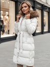 Gesteppte Damen-Winterjacke mit Pelz STYLEBELLA weiß Dstreet TY4610z