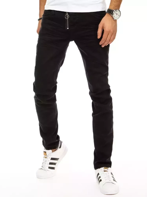 Herren Jeanshose Schwarz Dstreet UX2944