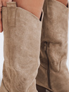 Damen Cowboystiefel beige Dstreet ZY1091