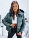Damen Mantel/Steppjacke INKA PREMIUM Dunkelgrün Dstreet TY3146