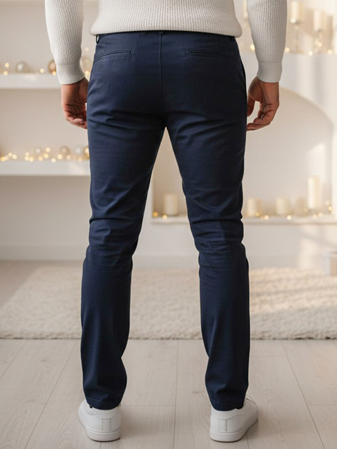 Marineblaue Hose für Männer Dstreet UX4411z
