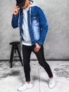 Herren Jeansjacke Farbe Blau DSTREET TX4365_2