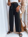 Damen Casual Hose RUFFLES Farbe Schwarz DSTREET UY1539