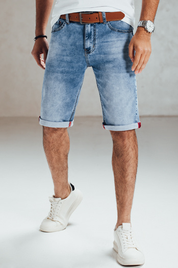 Herren Denim-Shorts blau Dstreet SX2563