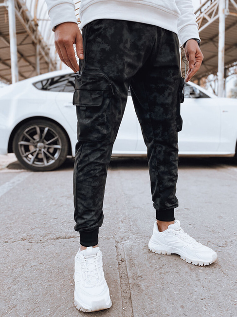 Herren Cargohosen Farbe Schwarz DSTREET UX4362