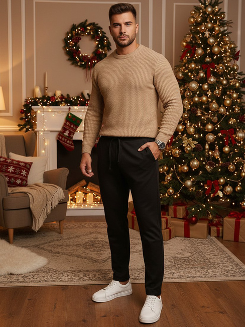 Herrenhose schwarz Dstreet UX4413