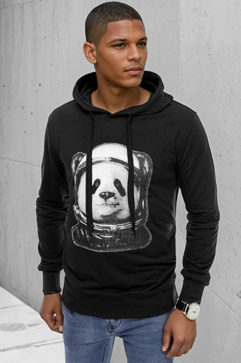 Herren Sweatshirt schwarz Dstreet BX5130